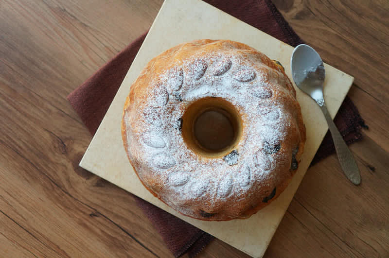 【咕咕洛夫（Kouglof）(原方蓝带学院，已改进)圣诞节必吃经典的做法步骤图】米二乔-制作