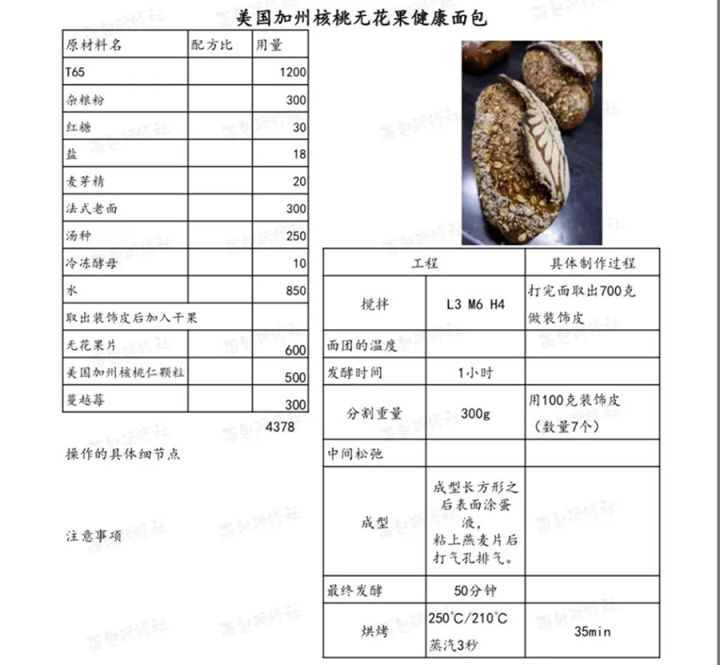 核桃面包的3种做法,韩国面包男神手把手教会你!