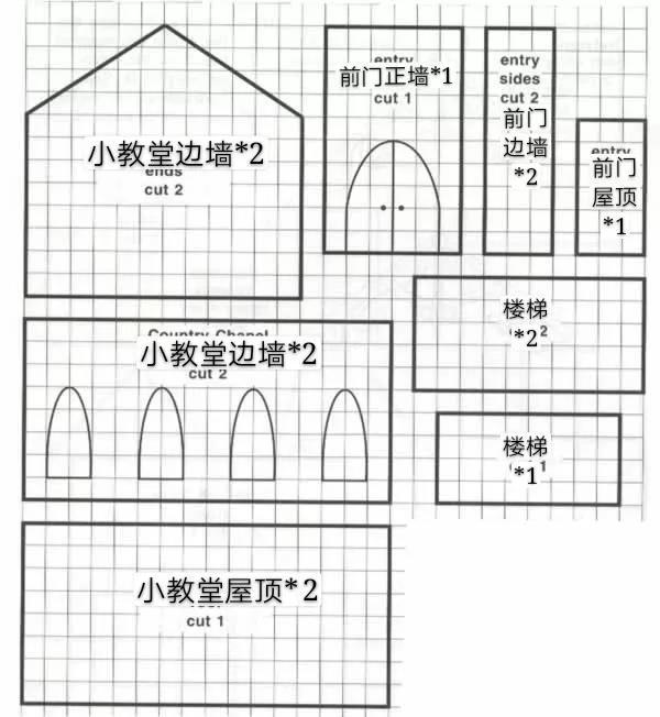 如何制作圣诞节特别款姜饼屋?附赠图纸