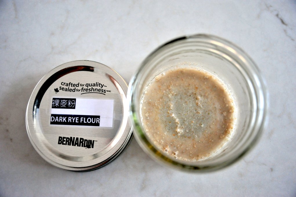 只用面粉与水– 培养自己的天然酵种与老面(鲁邦种)