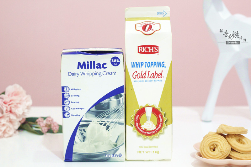 如何区分动物奶油和植物奶油?动物奶油与植物奶油的区别 两种淡奶油的区别