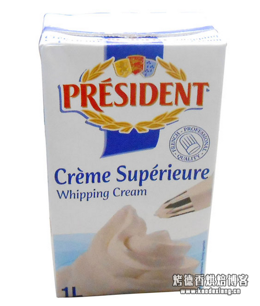 鲜奶油、淡奶油和黄油的打发