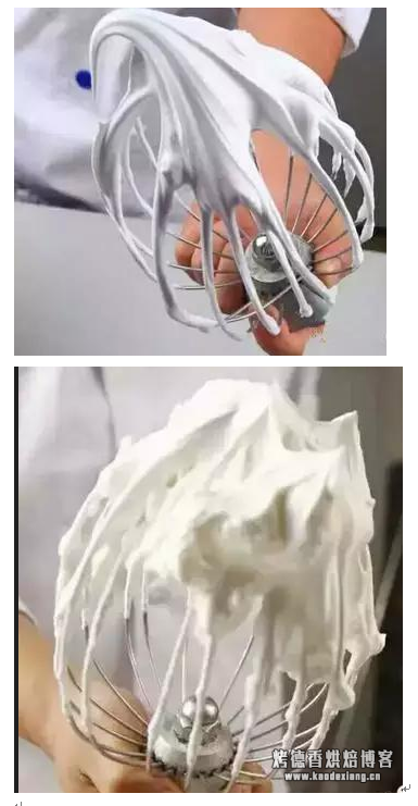 鲜奶油、淡奶油和黄油的打发