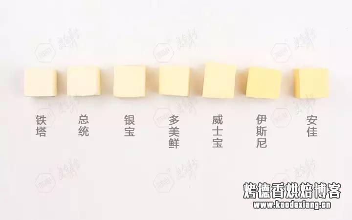 7款烘焙常用黄油完全测评报告！