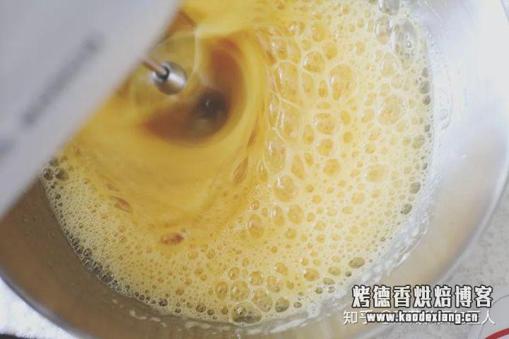 成功率最高的打发全蛋方法,海绵蛋糕很适用!