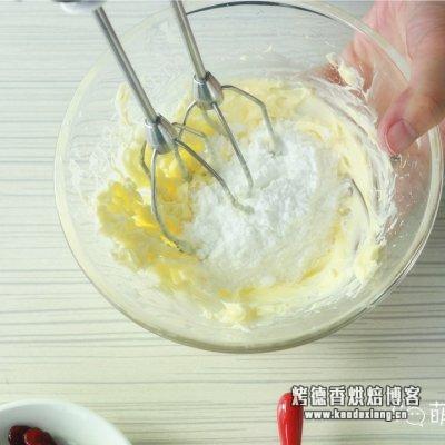 【蔓越莓饼干做法比例】酥到骨子里面的蔓越莓曲奇饼