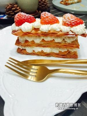 手抓饼简易版拿破仑蛋糕 制作方法