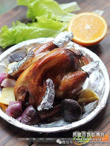 微波炉烤鸡的做法?自己在家用微波炉烤鸡,绝对的美味