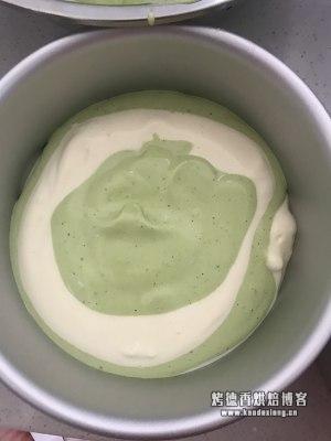 六寸抹茶戚风蛋糕胚，不回缩不塌陷  制作方法