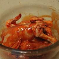 家用微波炉烤鸡的做法？食尚争霸 格兰仕微波炉试用之 奥尔良烤鸡的做法步骤