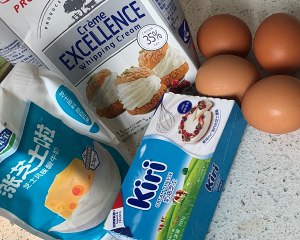 网红好利来半熟芝士(低卡)轻乳酪蛋糕hanjuku cheese 制作方法