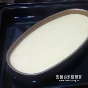 轻芝士蛋糕  制作方法