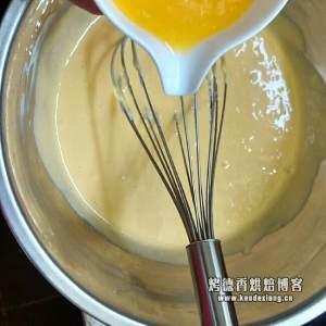 轻芝士蛋糕  制作方法