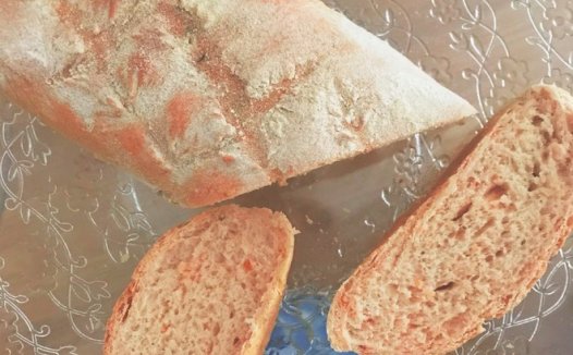 番茄干咸口硬欧包（速溶酵母版）制作方法