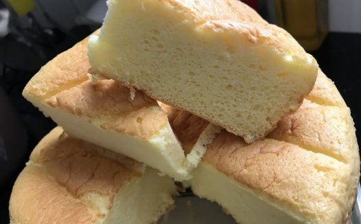 8寸椰子粉戚风蛋糕 制作方法
