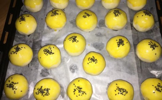 蛋黄酥  制作方法