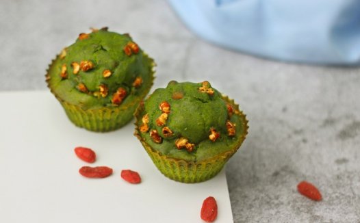 红豆抹茶麦芬 制作方法